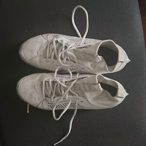 Nike football cleats, Size 9, White